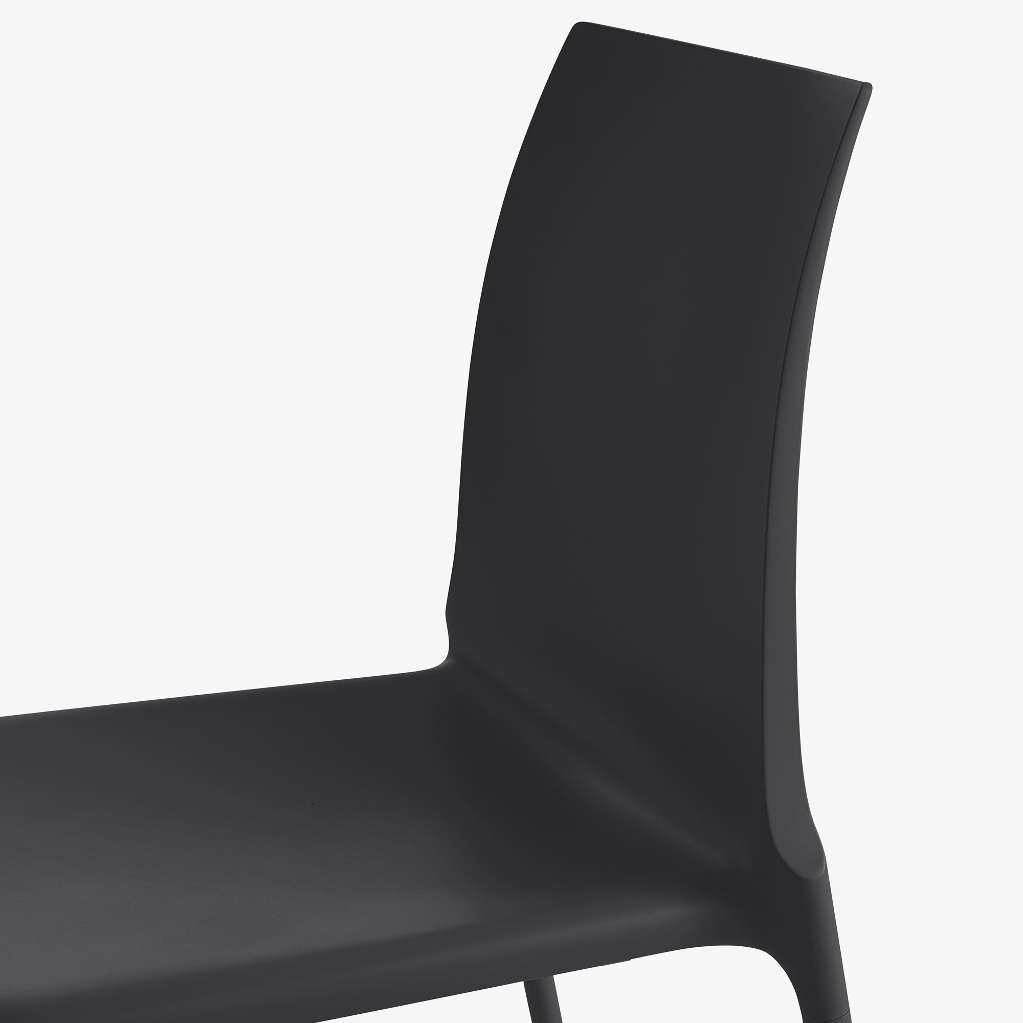 Image Dining chair black indoor / outdoor 6