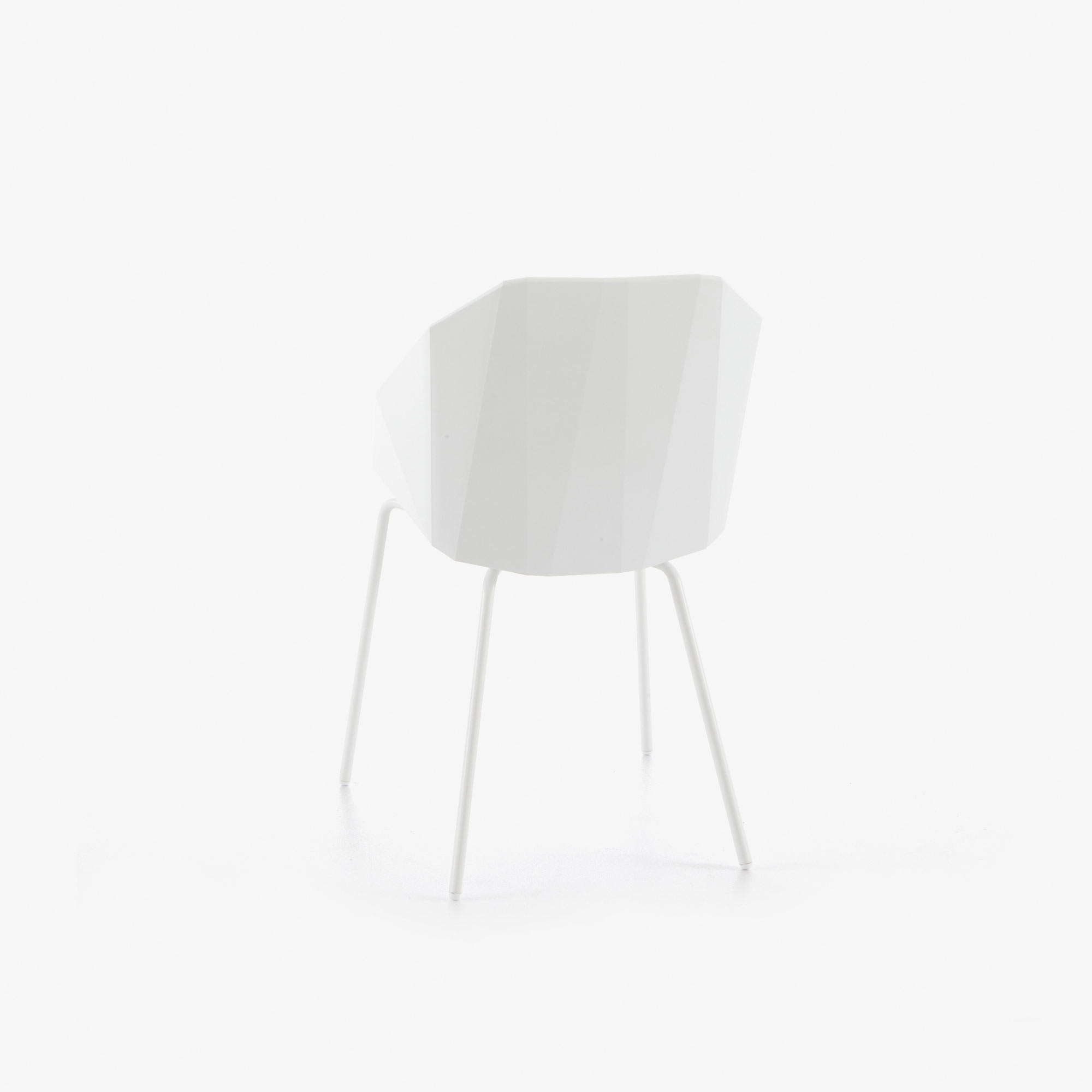 Image Chair/bridge white white lacquered base 5