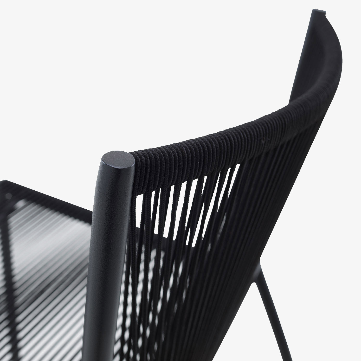 Image Dining chair black indoor / outdoor 7