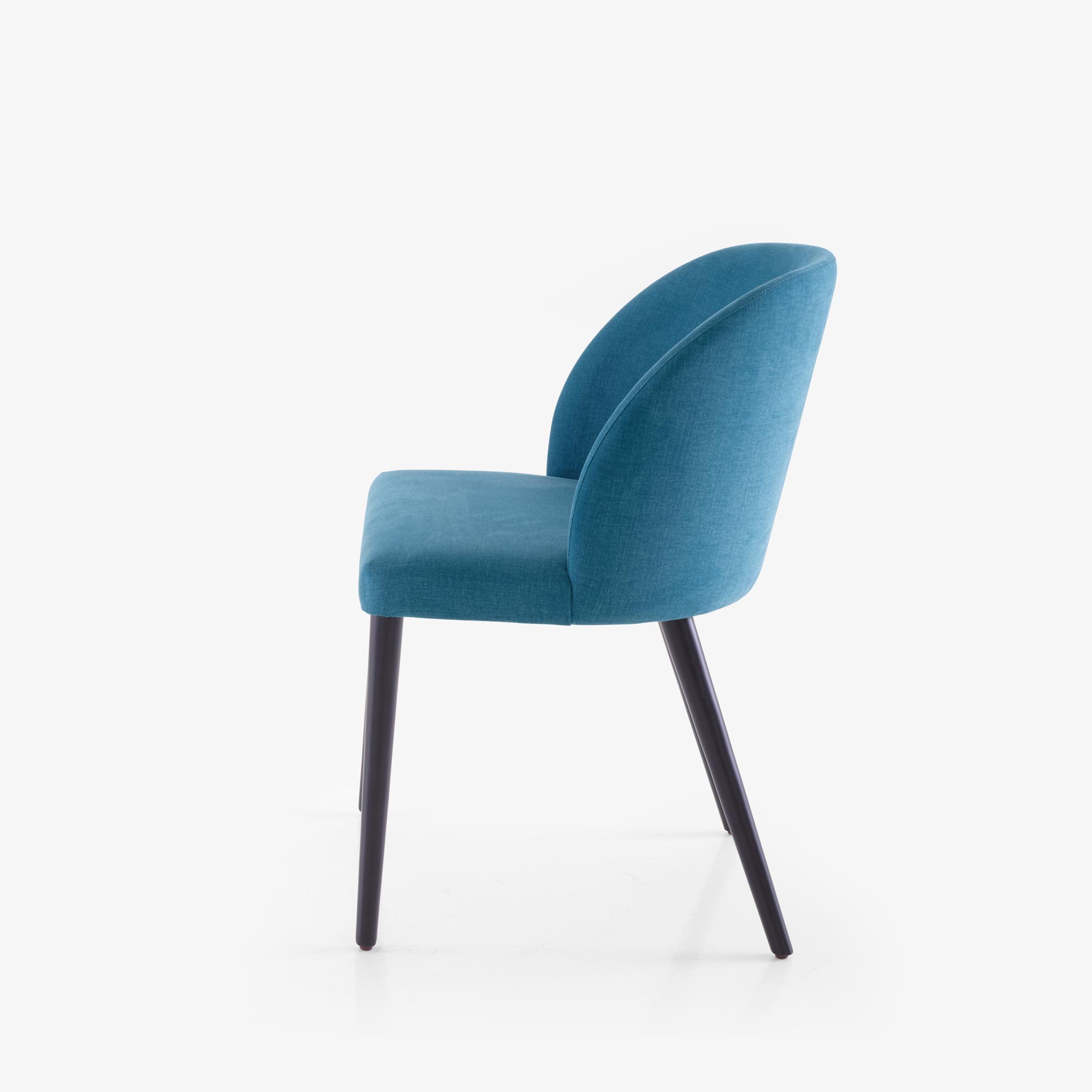 Image Dining chair fabric-bleu canard  3