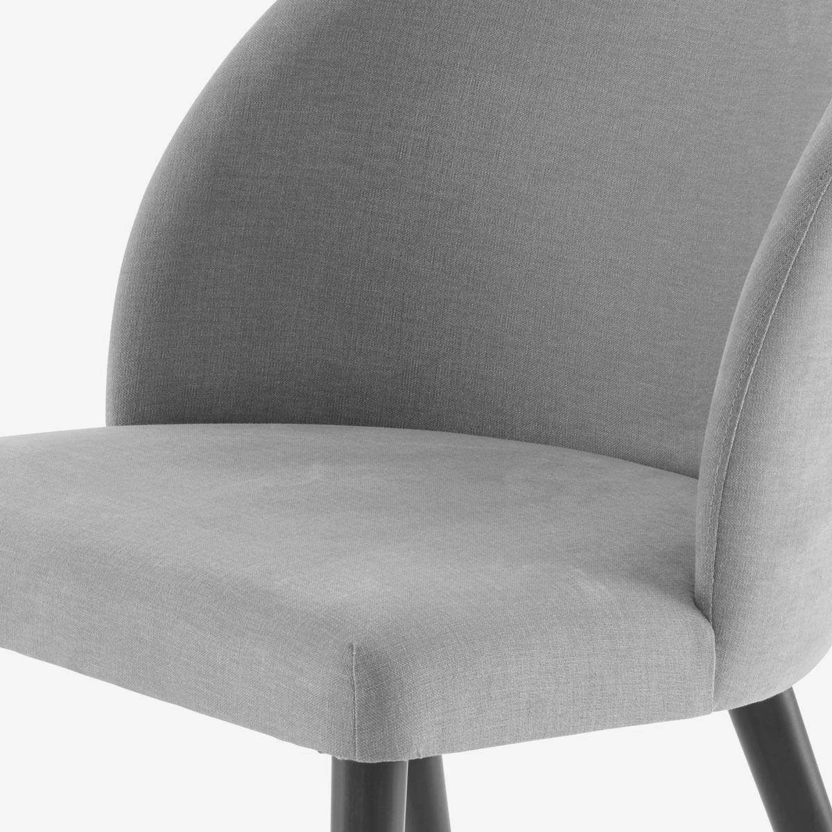 Image Dining chair fabric-light grey  7