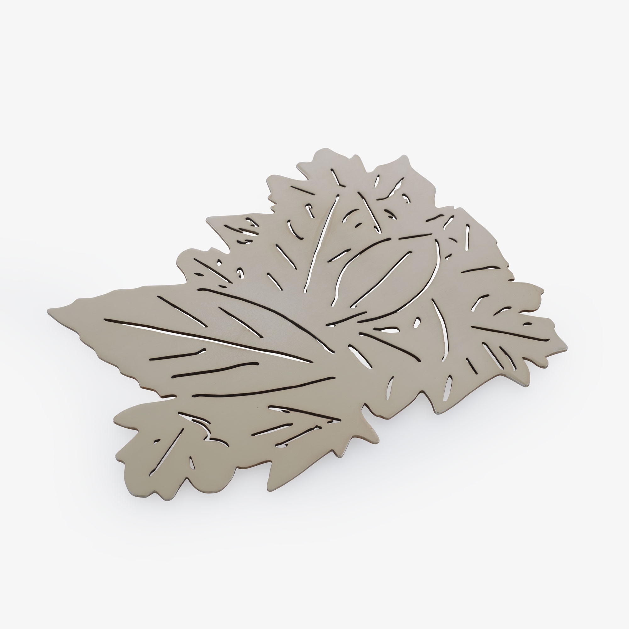 Image Trivet matte beige-pink  1