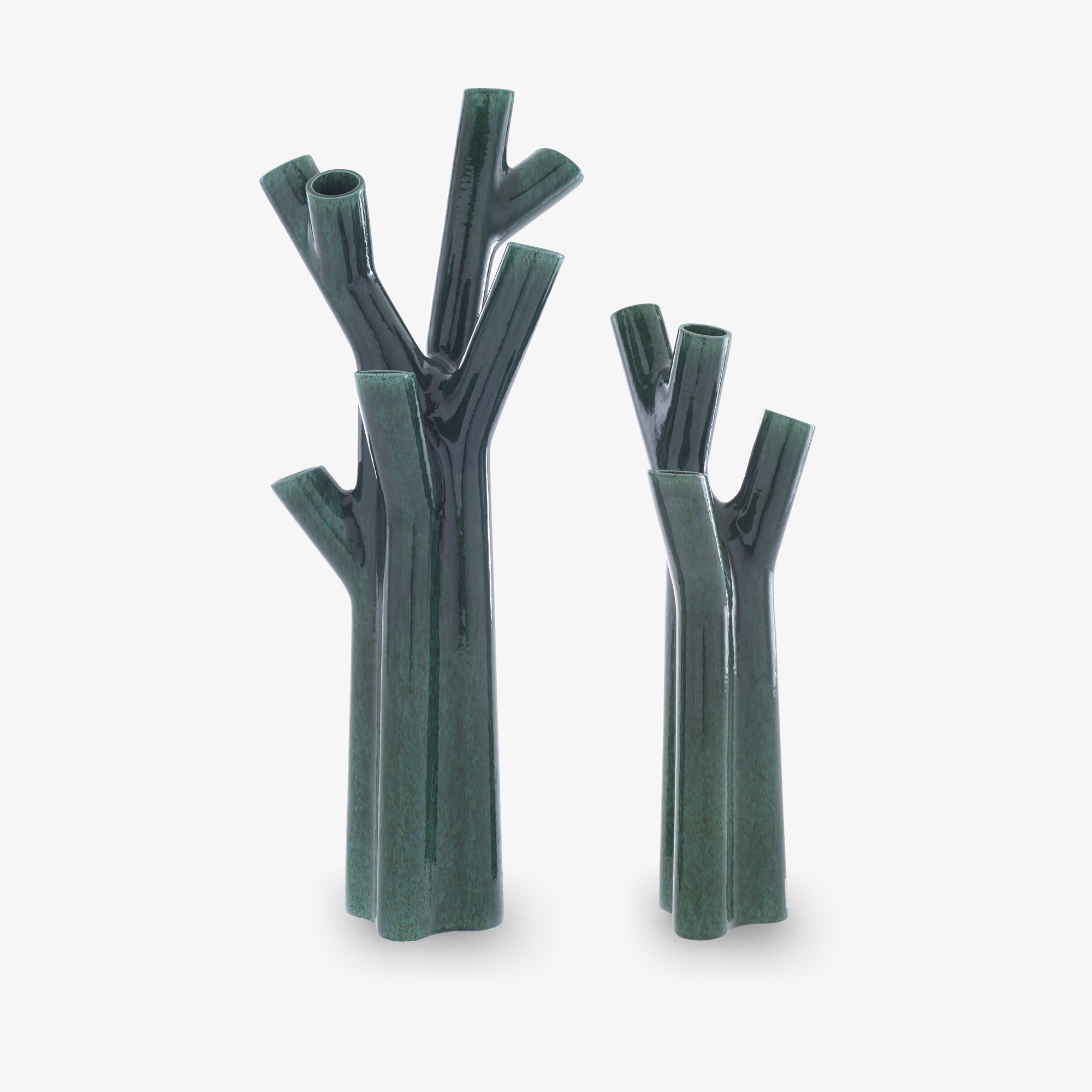 Image Vase small forest green 2