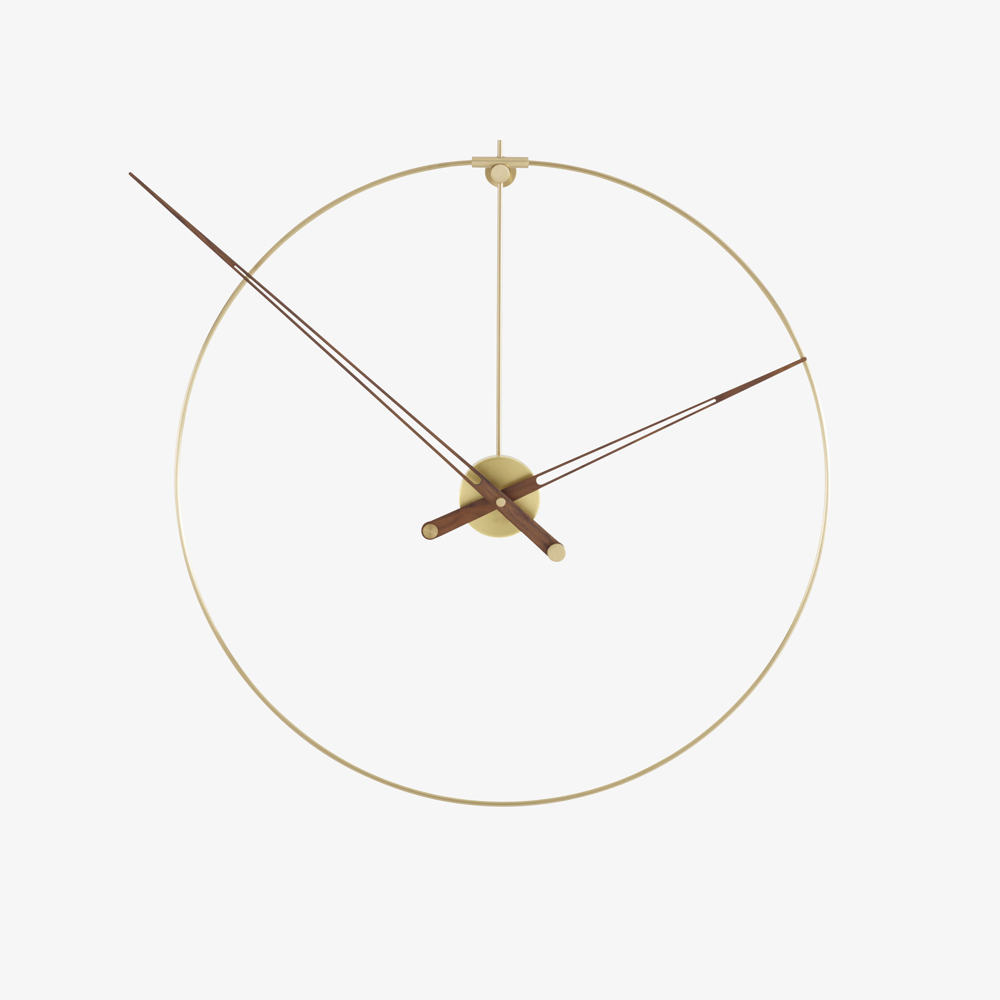 Image Clock brass  1