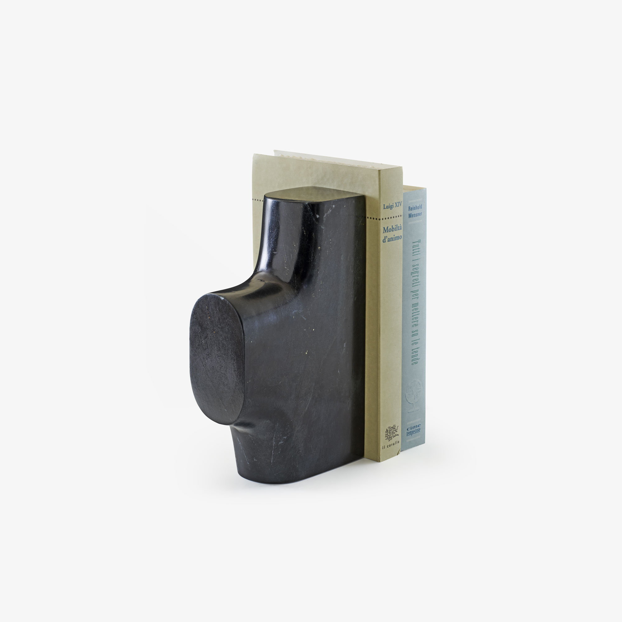 Image Bookends black marble  5