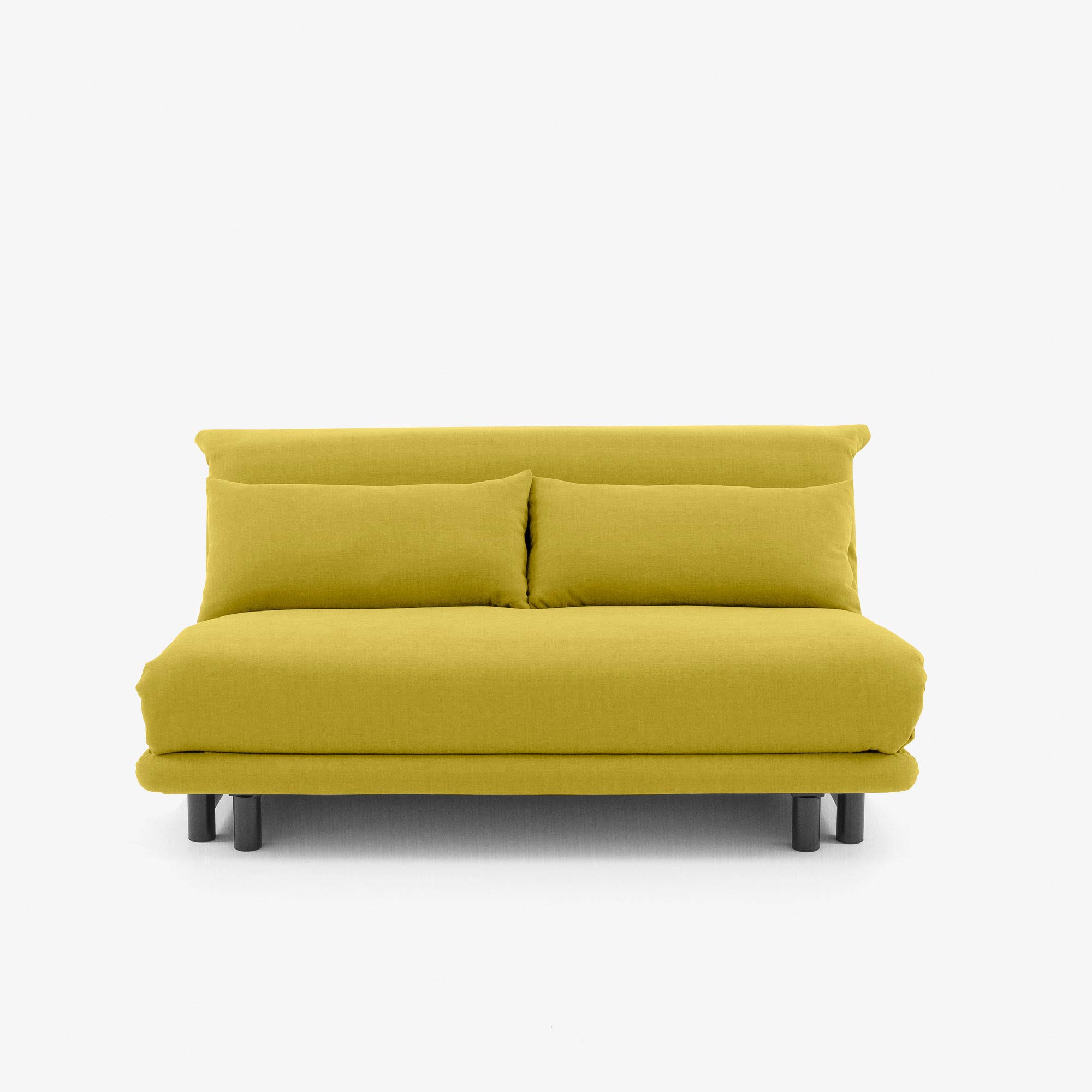 Image Sofabed 61" without arms with lumbar cushions amalfi fabric  1
