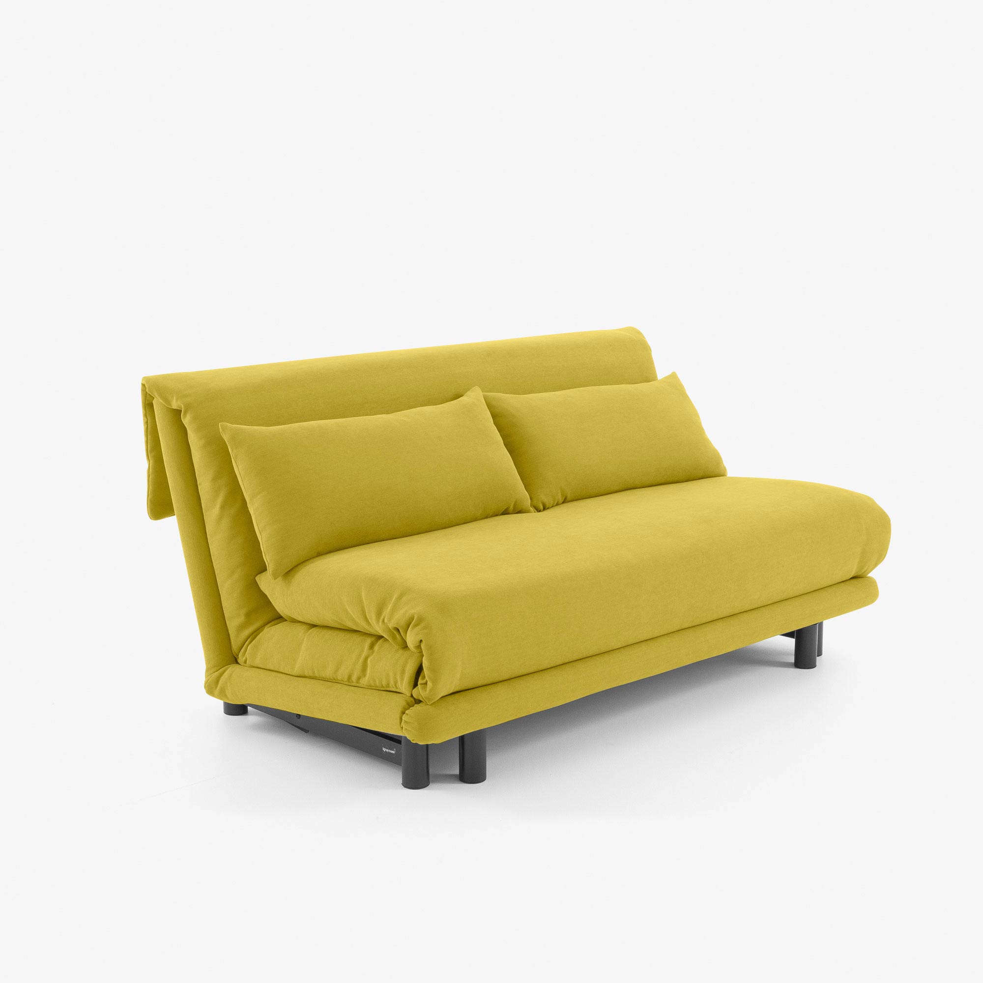 Image Sofabed 61" without arms with lumbar cushions amalfi fabric  2