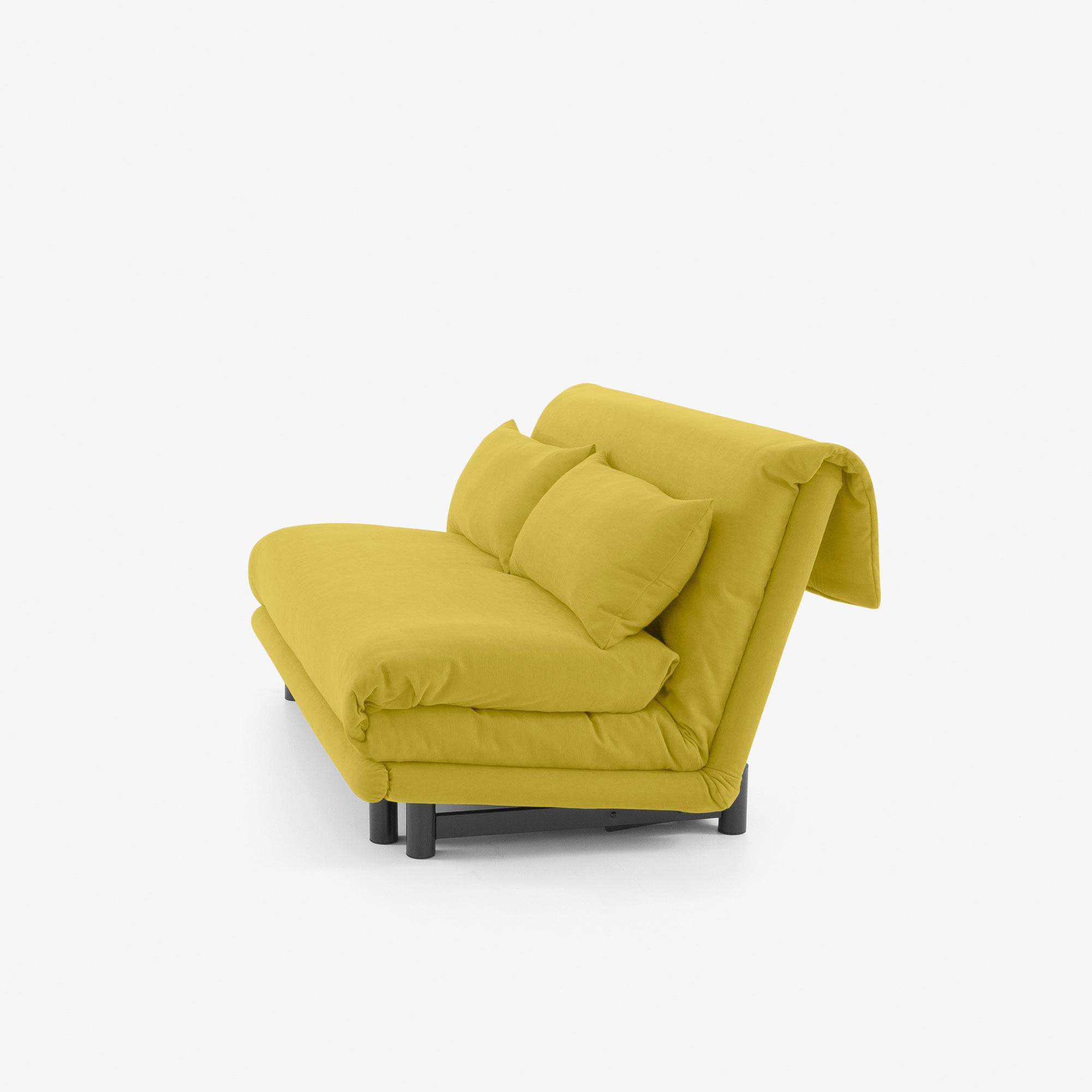 Image Sofabed 61" without arms with lumbar cushions amalfi fabric  3