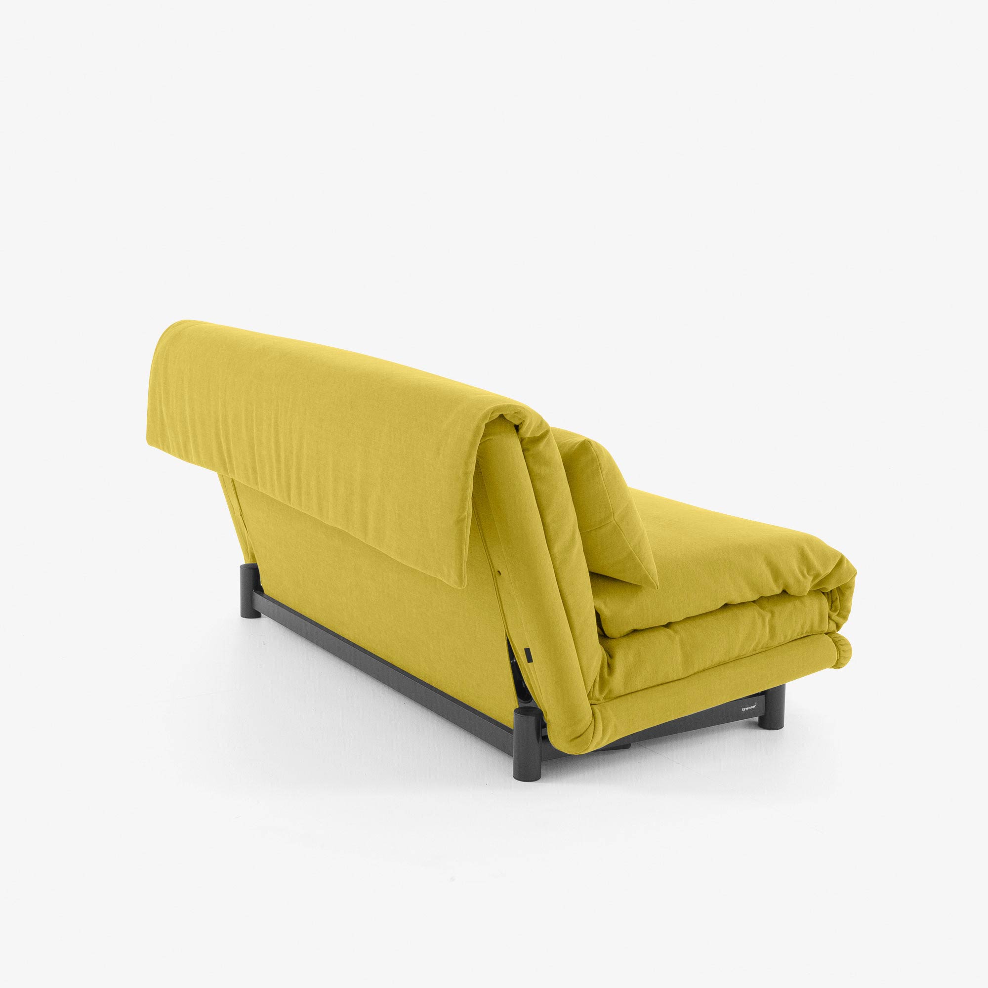 Image Sofabed 61" without arms with lumbar cushions amalfi fabric  4