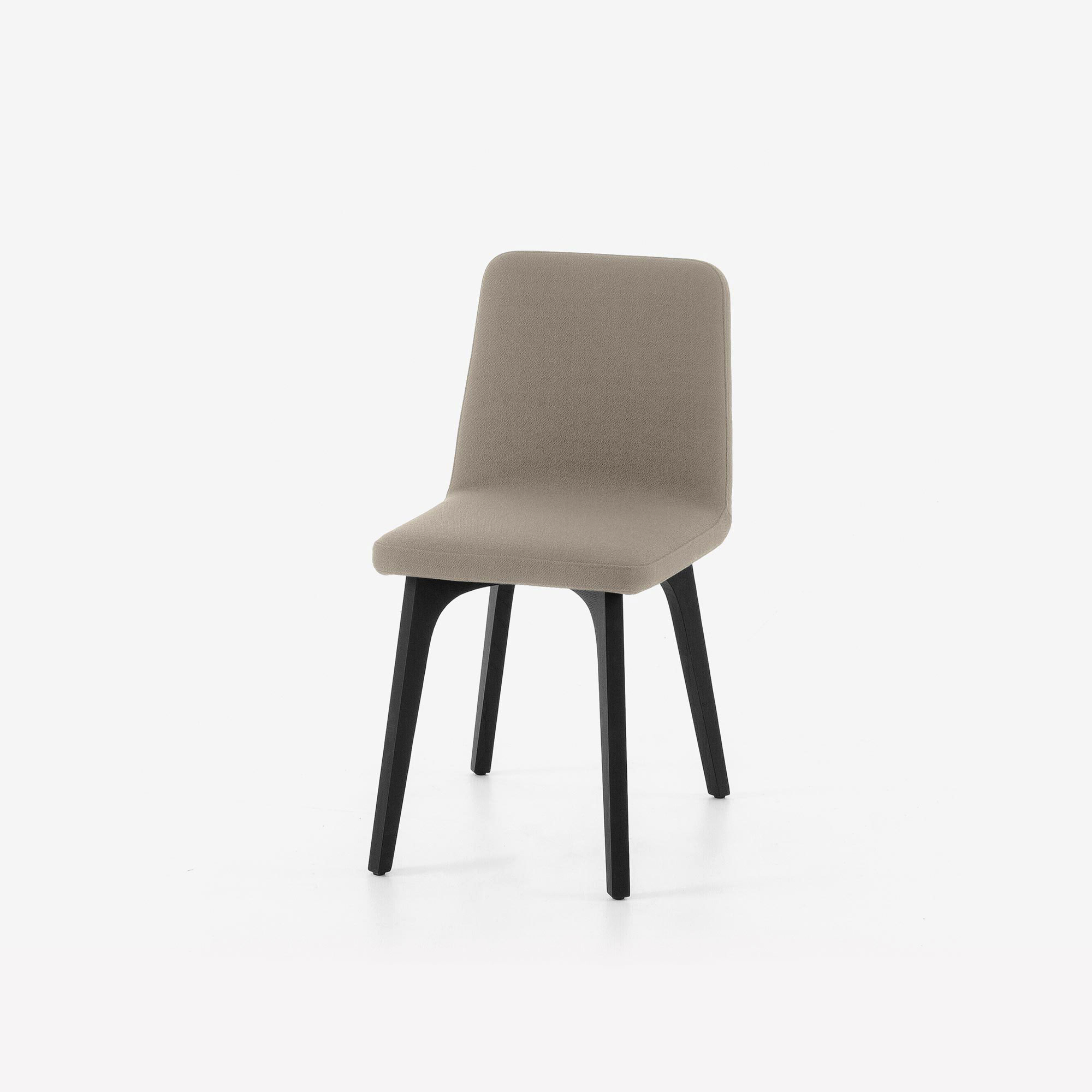 Image Dining chair black stained ash with handle 2