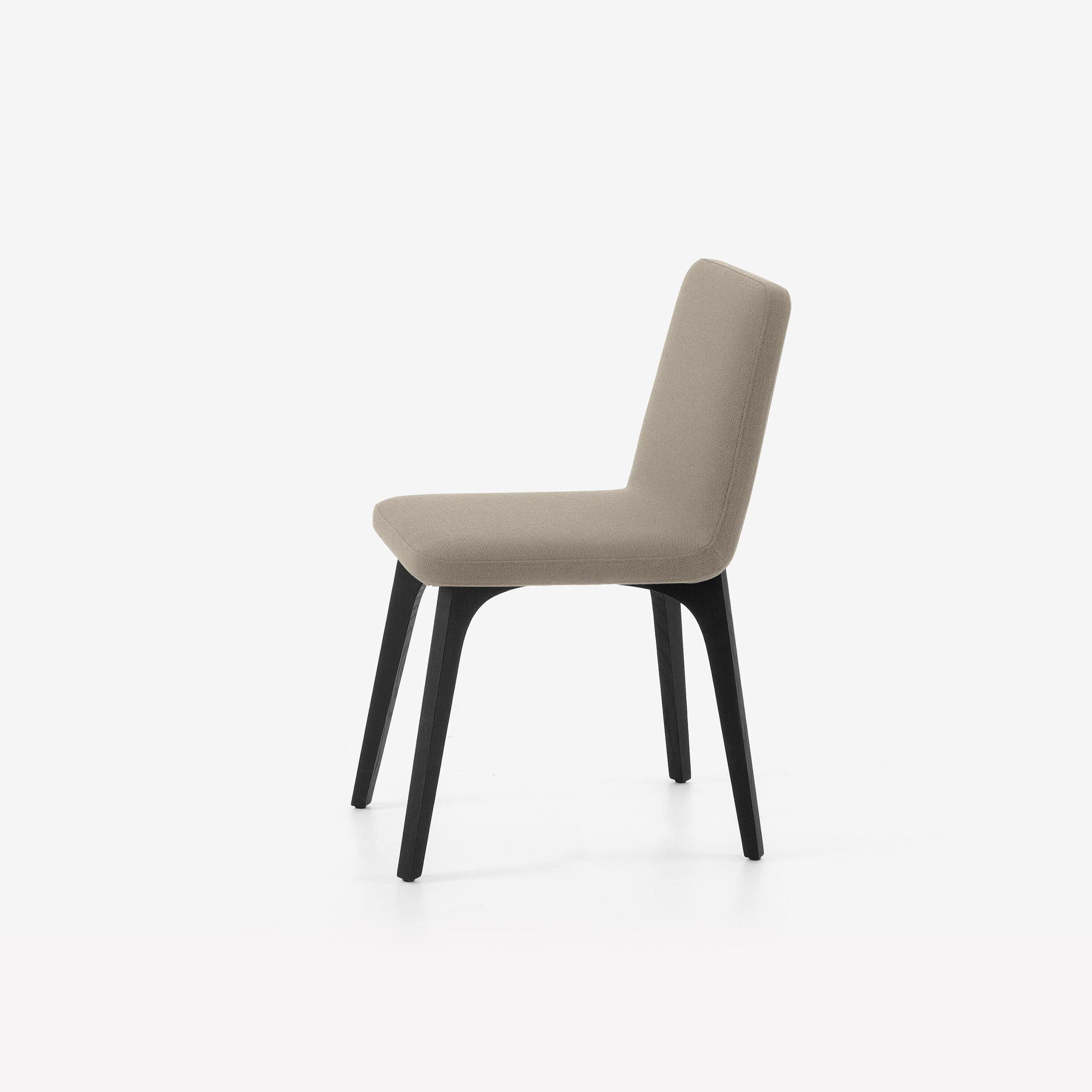Image Dining chair black stained ash with handle 3