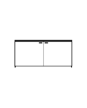 SIDEBOARD COPLANAR DOORS C2