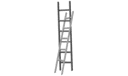 COAT RACK ANTHRACITE STAINED BEECH 