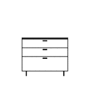 3 DRAWER CHEST C 26