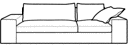 SOFA WITH ARMREST B 