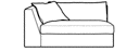 1-ARM SOFA  