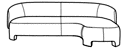 CANALOUNGE LEFT COMPLETE ELEMENT 