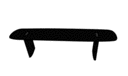 BENCH BURNT-EFFECT OAK IN STOCK
