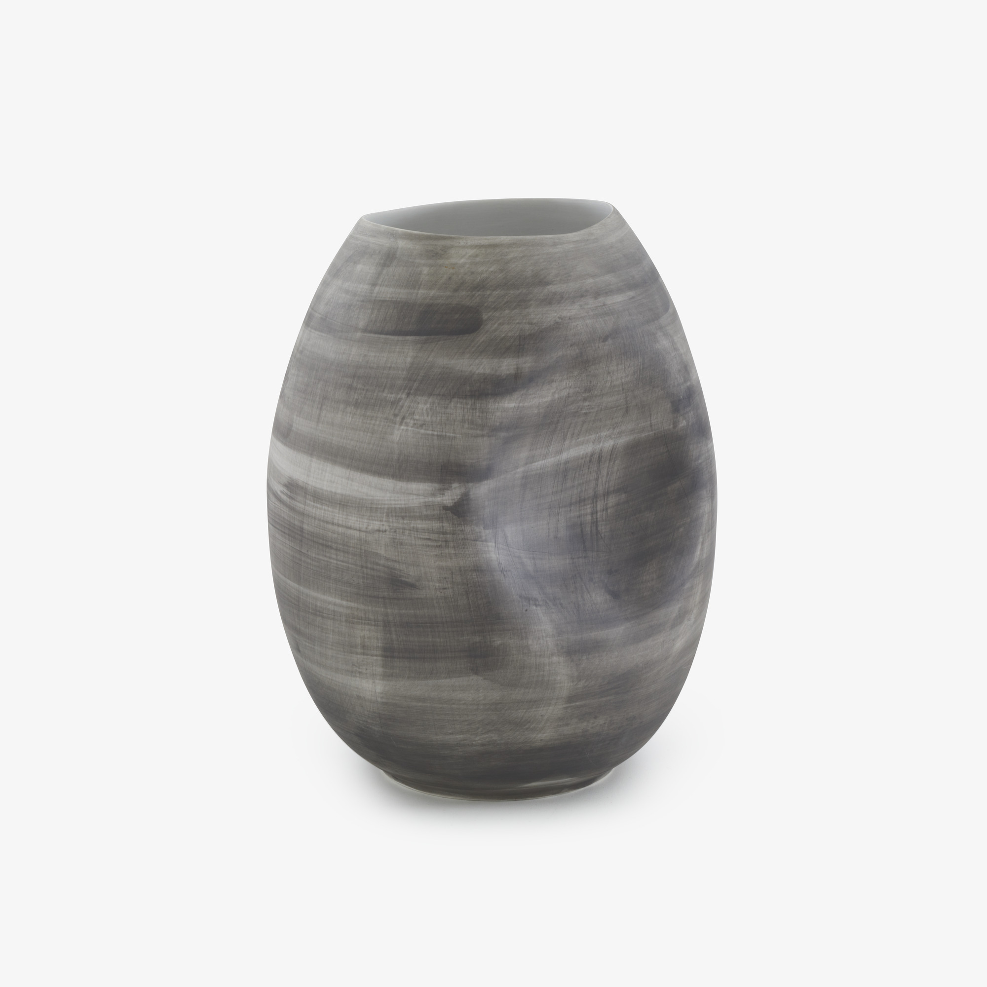 Image Vase gris mat grand modèle 1