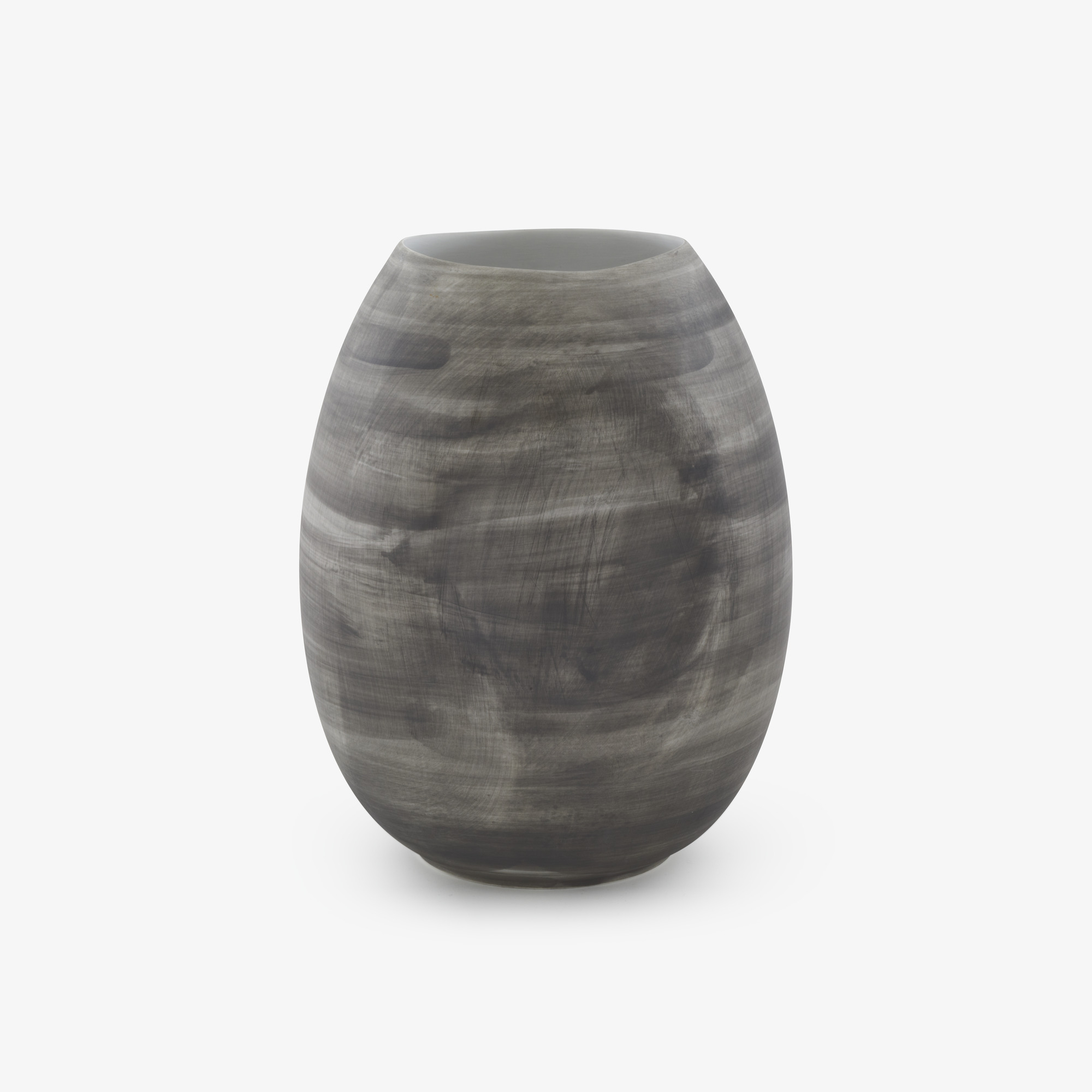 Image Vase gris mat grand modèle 2