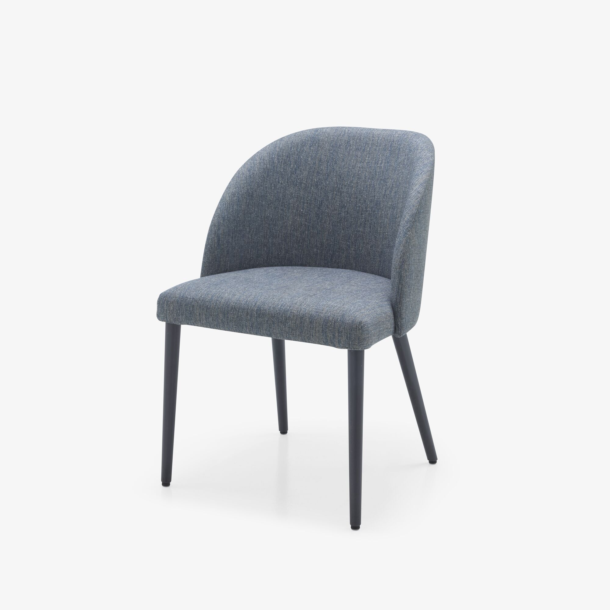 Image Silla con brazos patas de haya antracita  5