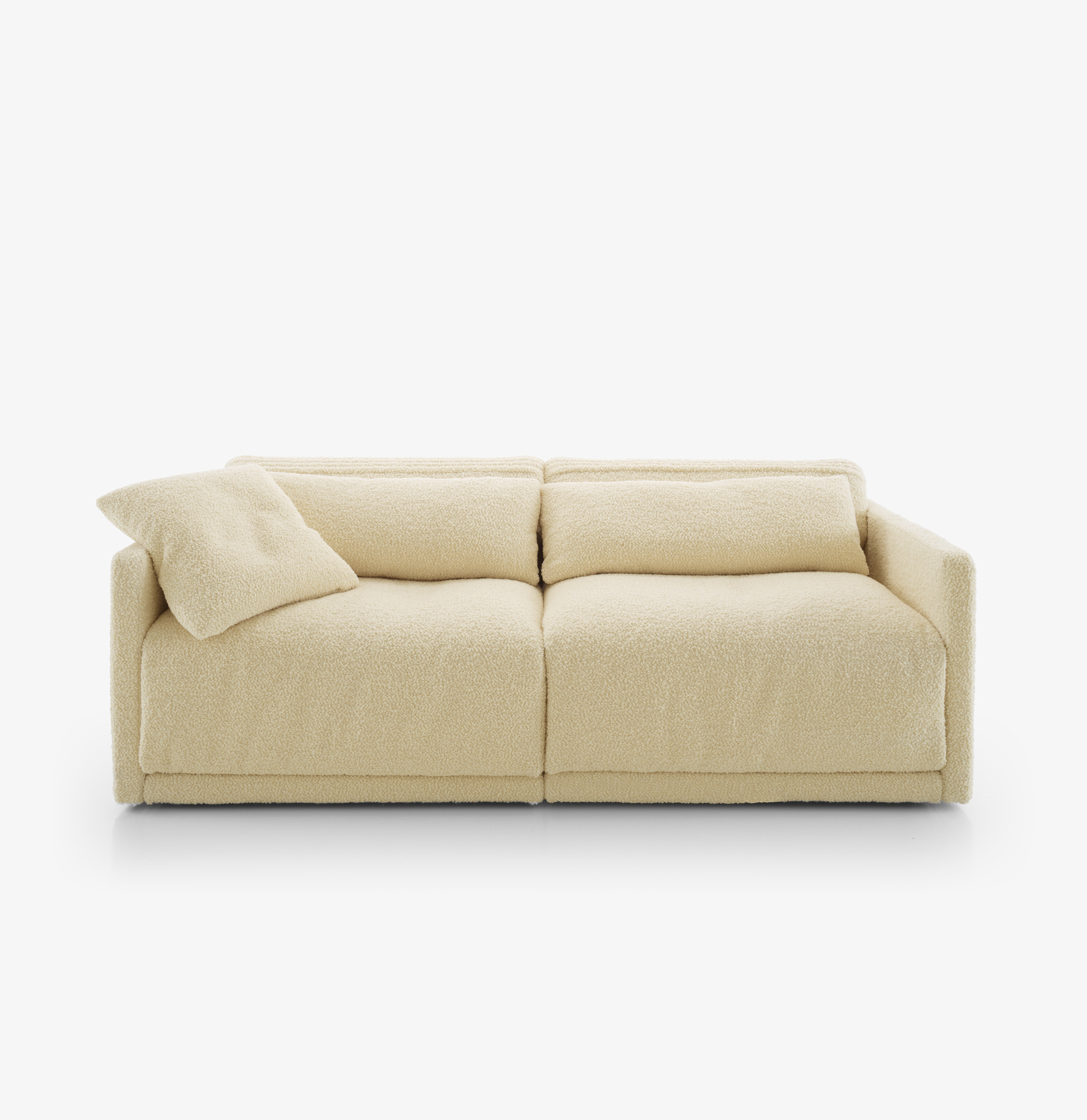 Image Sofa 2 plazas con brazo estrecho sin riñonera 1