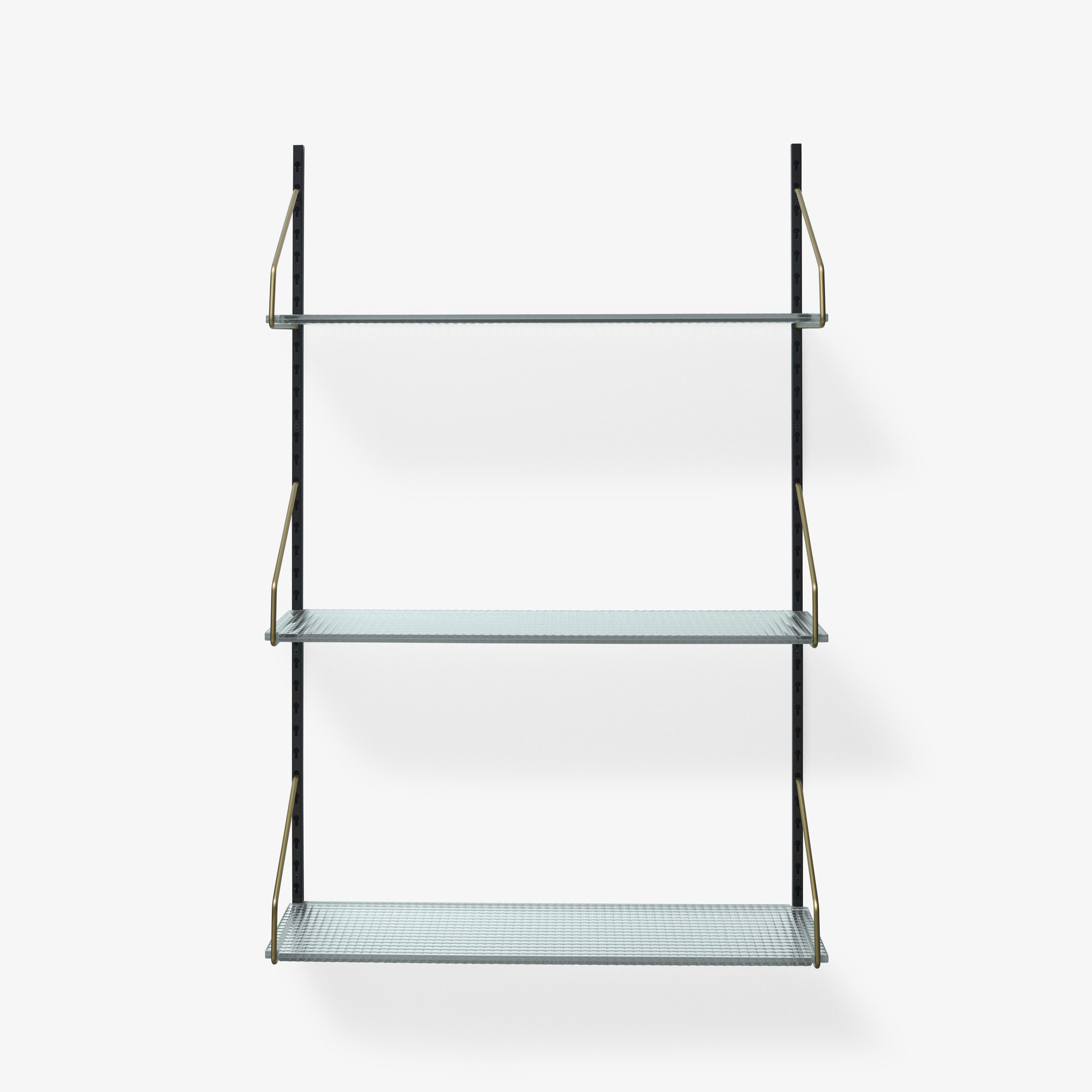 Image Libreria de pared con estantes de vidrio  1