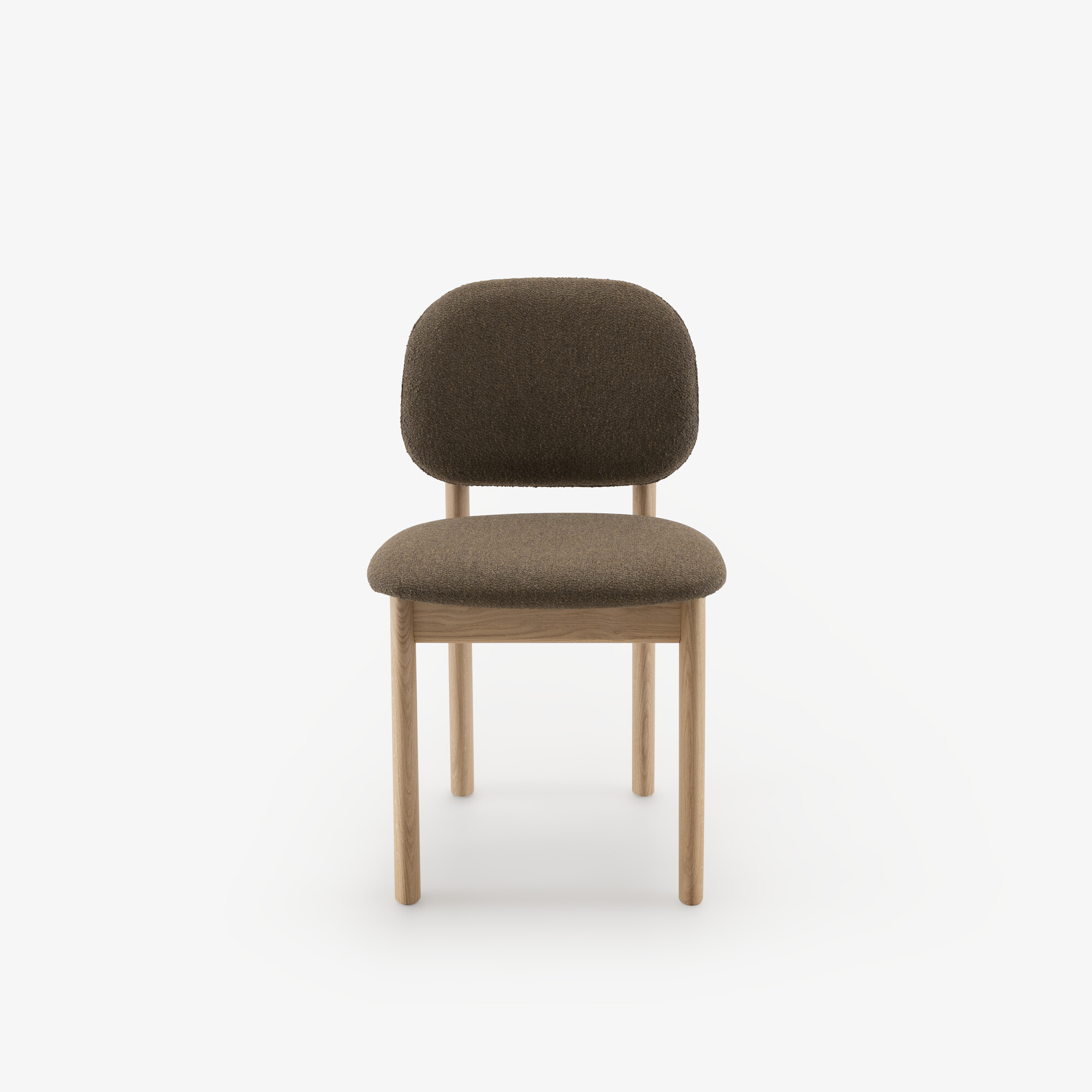 Image SET OF 2 CHAIRS WHITENED OAK NOISETTE