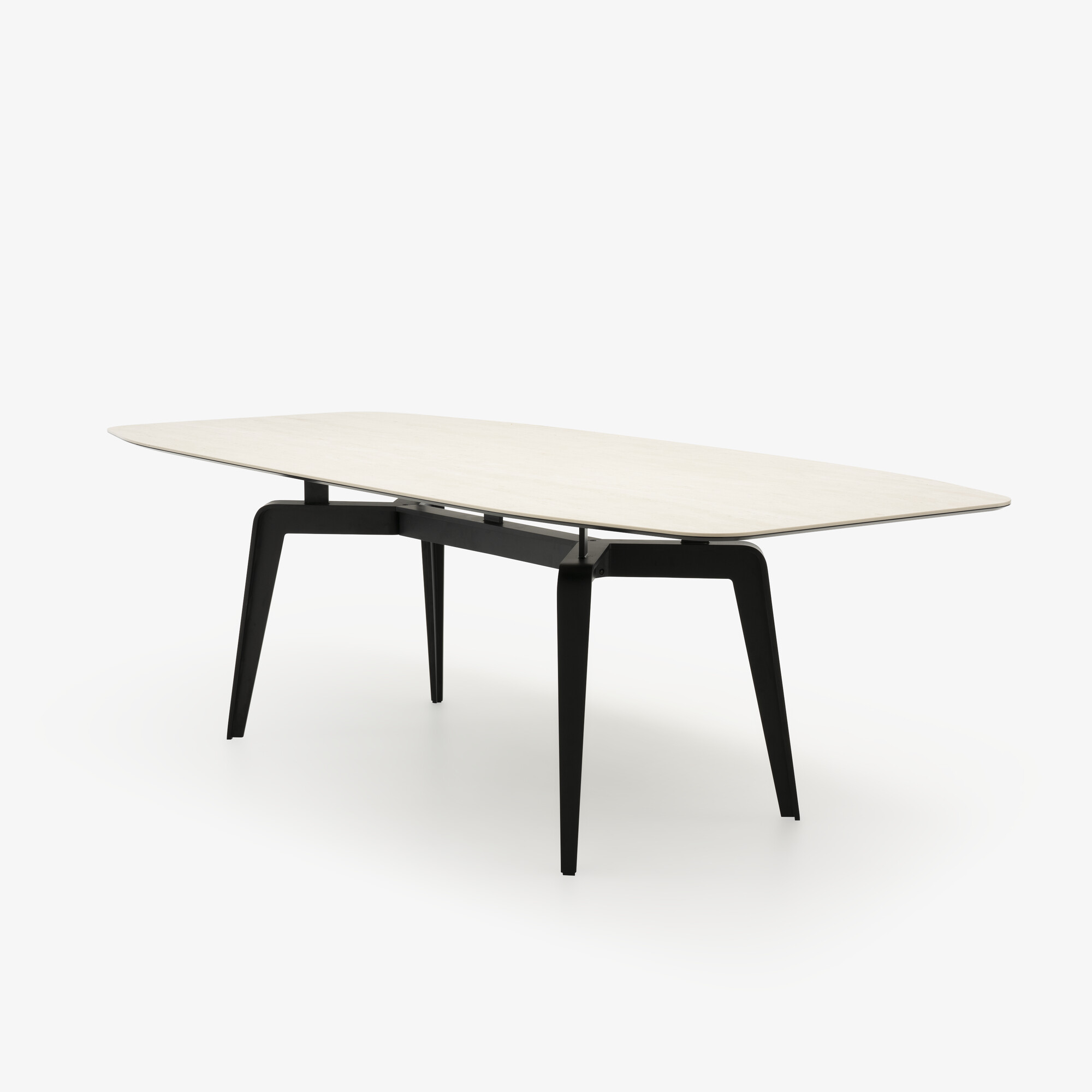 Image Dining table – barrel-shaped ceramic stoneware top  2