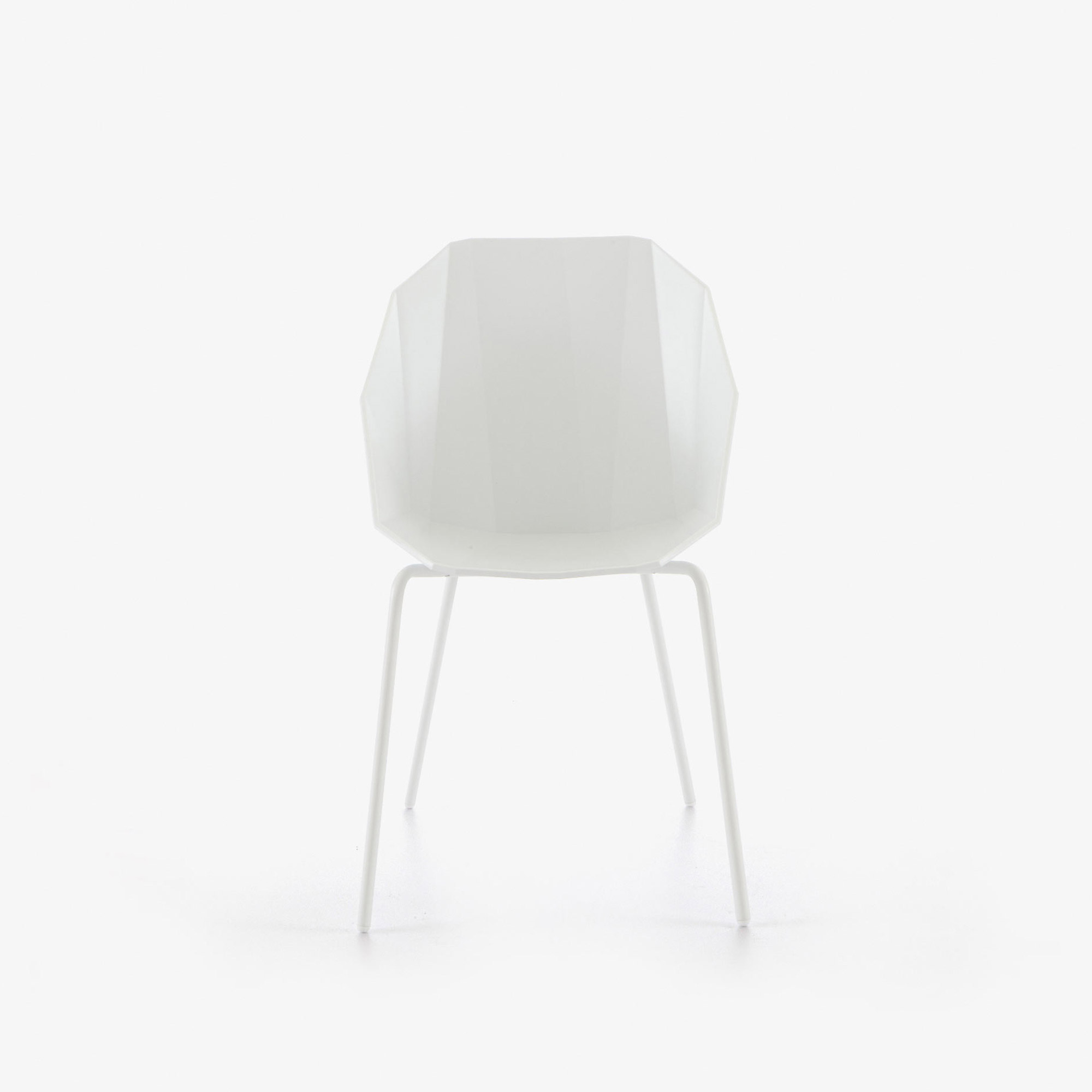 Image CHAIR/BRIDGE WHITE WHITE LACQUERED BASE