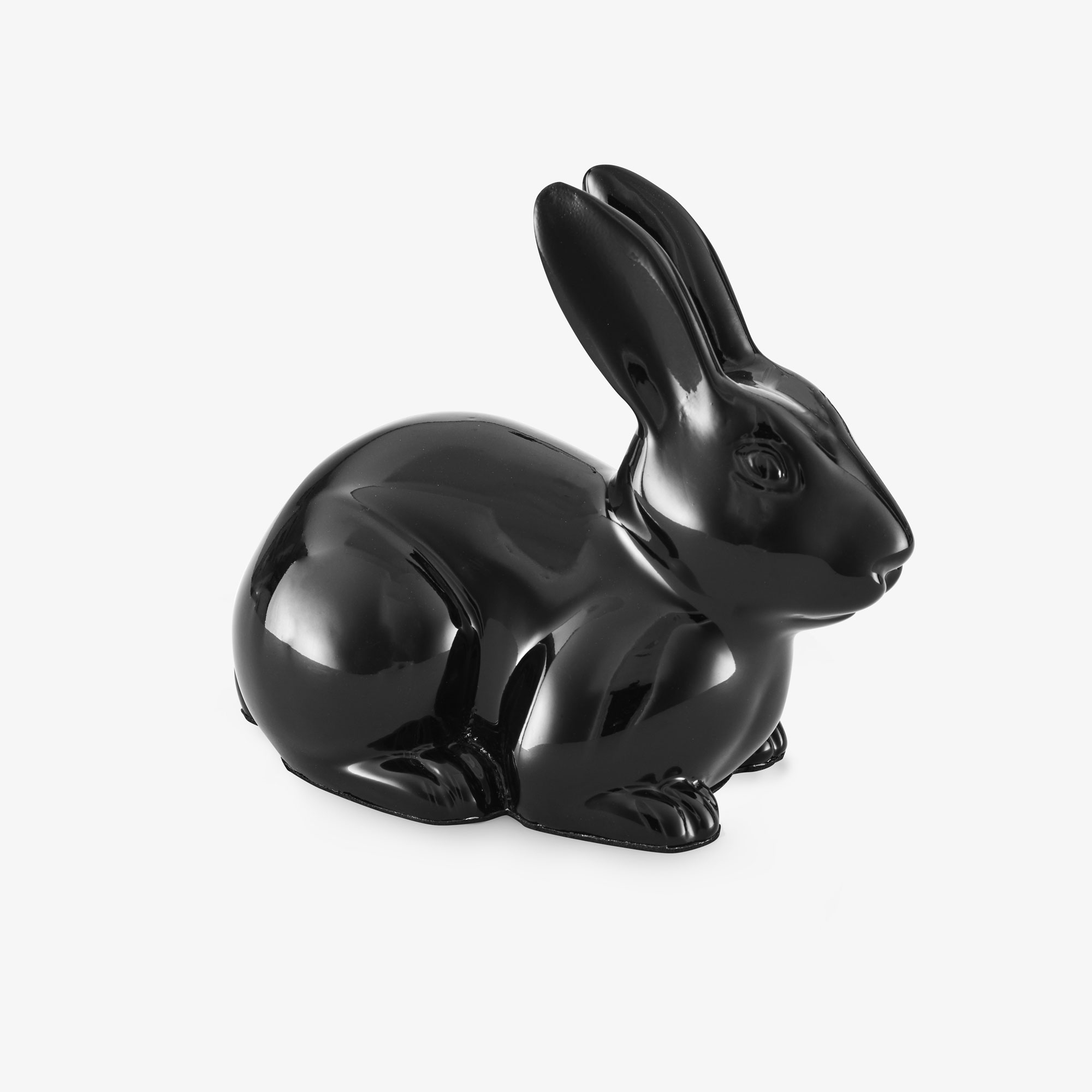 Image Mini pan pan lapin decoratif noir 2