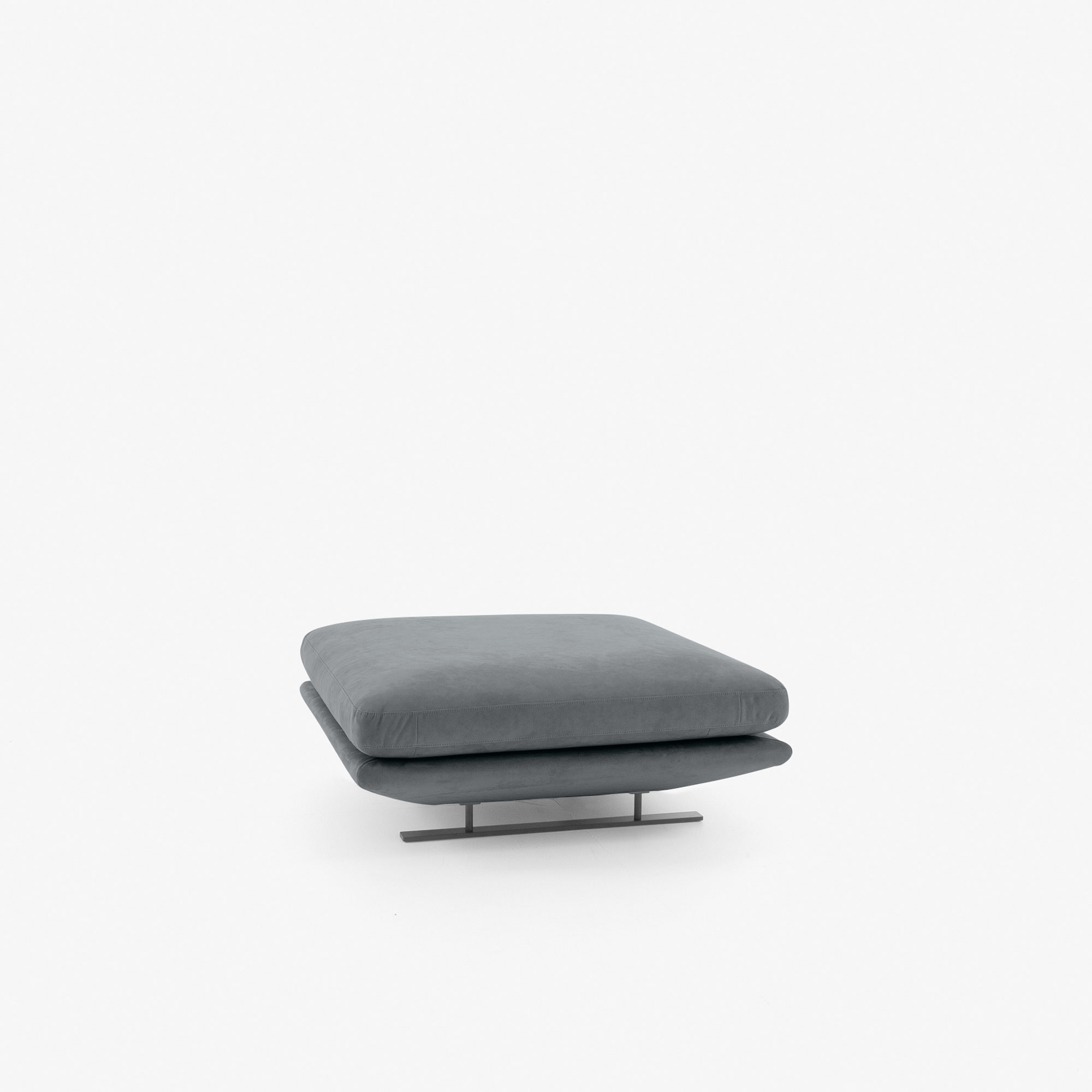 Image Small square footstool depth 100  3