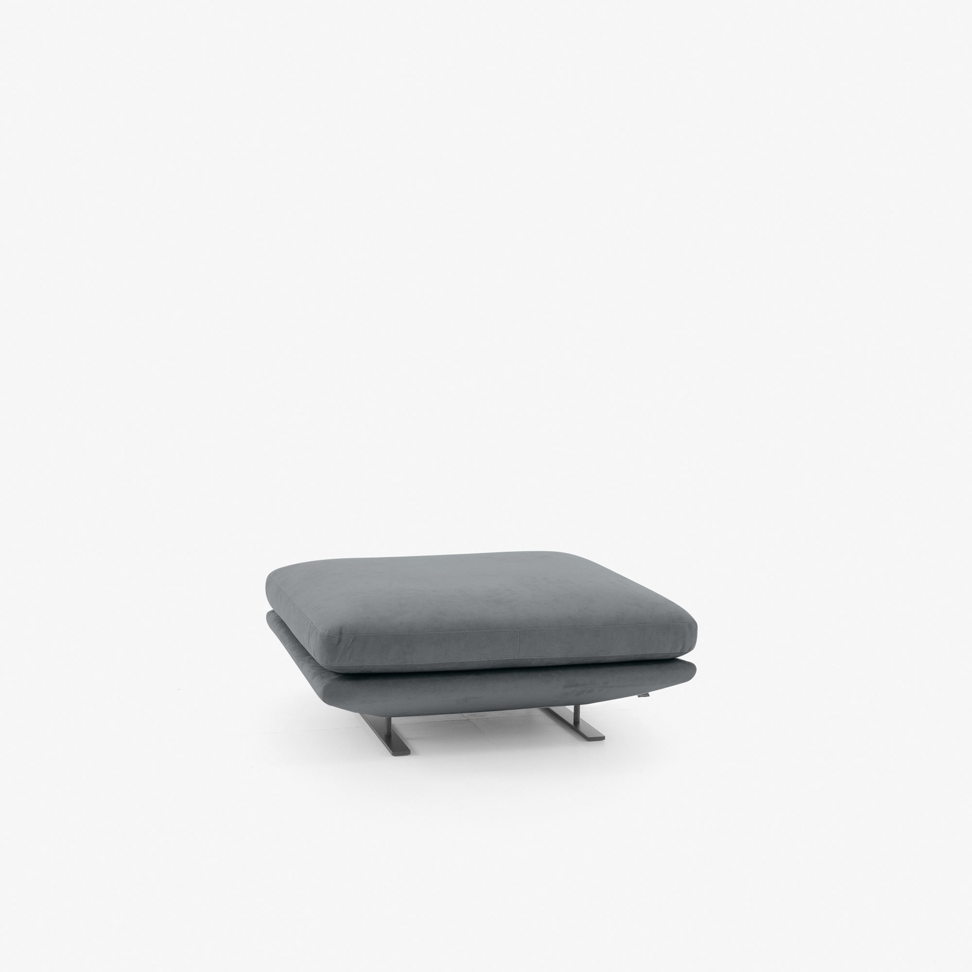 Image Small square footstool depth 100  5