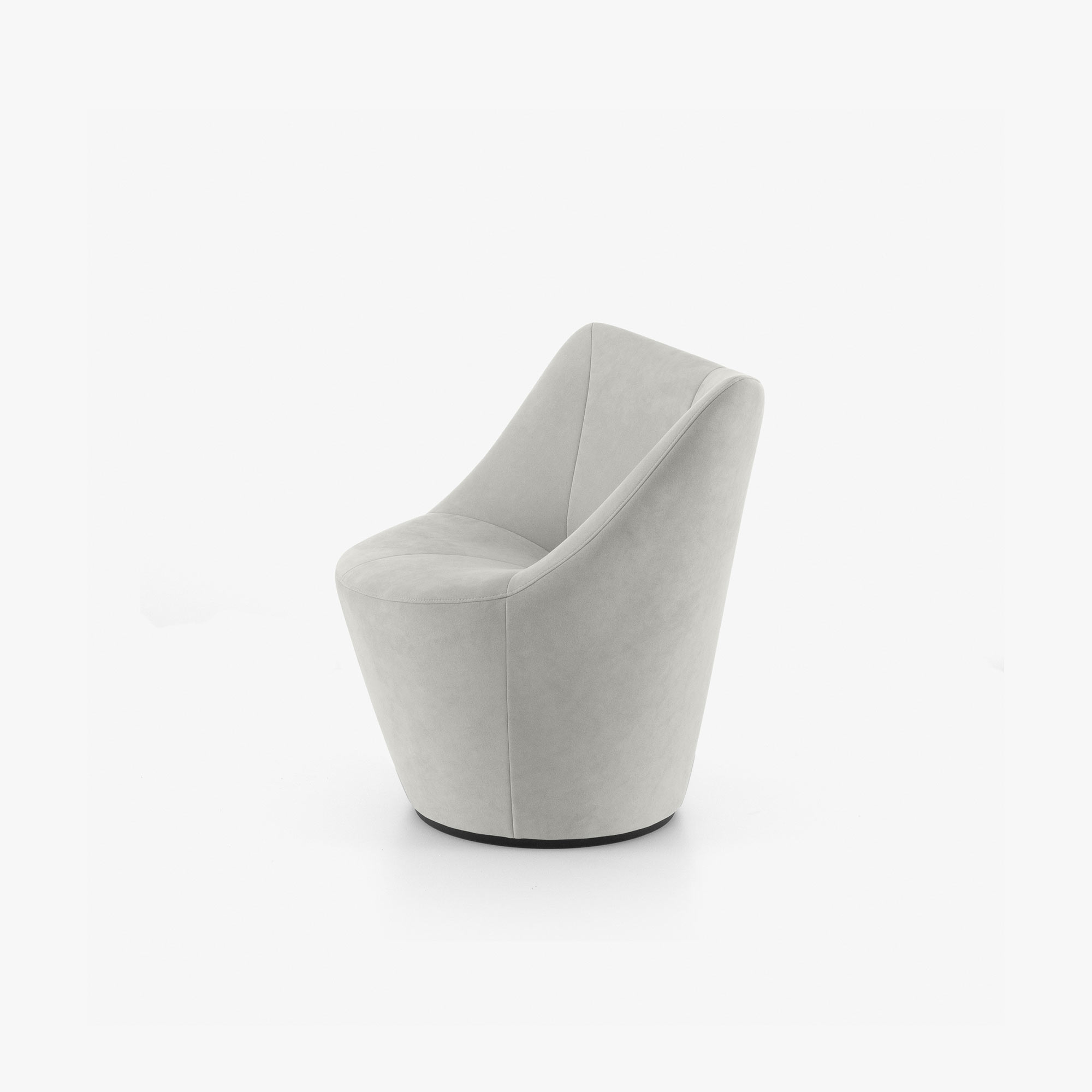 Image Swivelling armchair low back  3