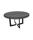 MESA DE COMEDOR PATAS LACADAS EN NEGRO EXTENSIÓN A JUEGO CON EL TABLERO