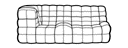 MEDIUM 1-ARMED SETTEE (RIGHT)  