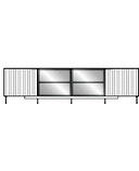 SIDEBOARD WITH GLASS DOOR 4 DOORS