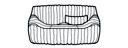 MEDIUM SETTEE WITH LUMBAR CUSHIONS 