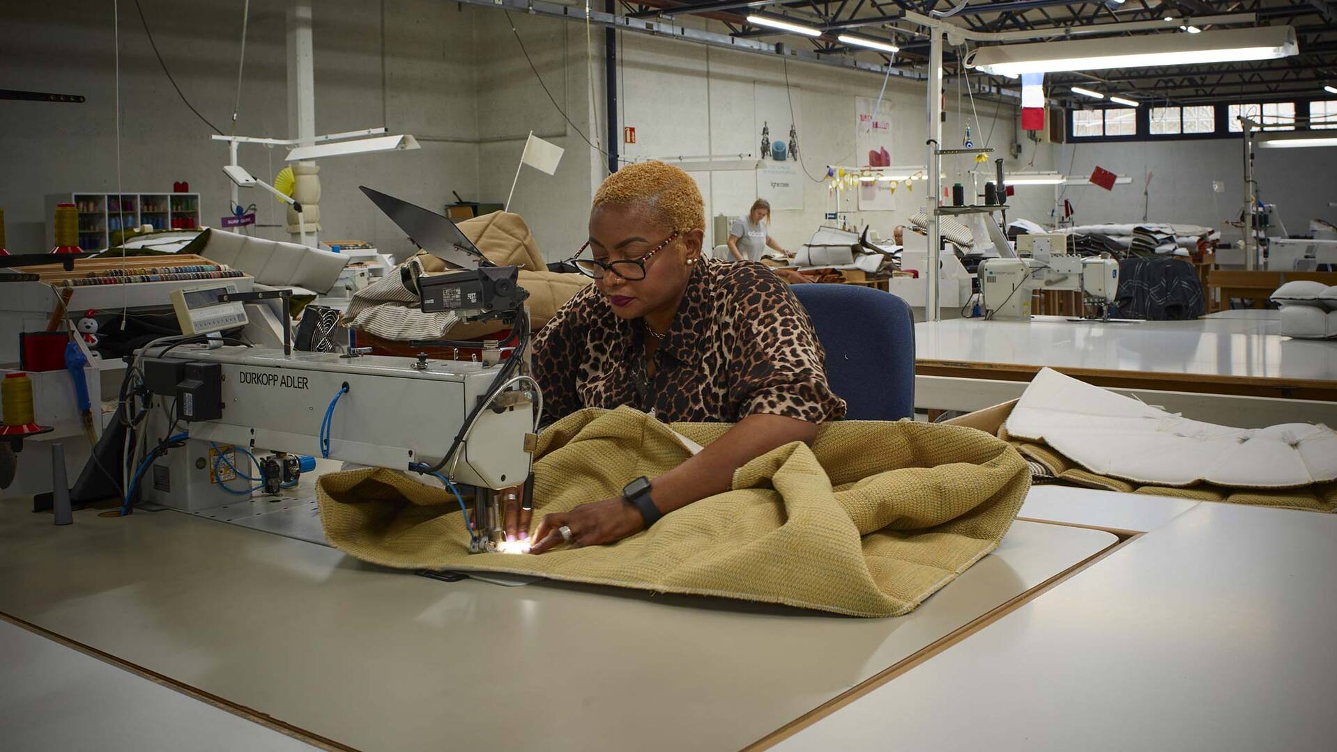Dans l’atelier avec Ghyslaine Vieux