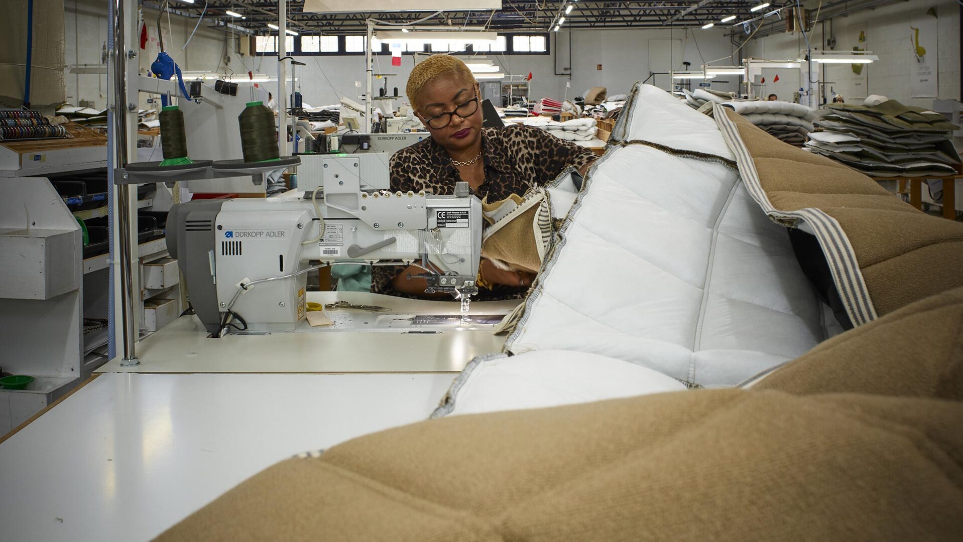 Dans l’atelier avec Ghyslaine Vieux