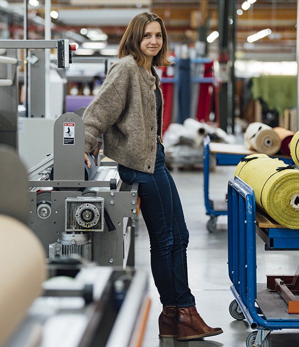 Im Atelier mit Noémie De Backer