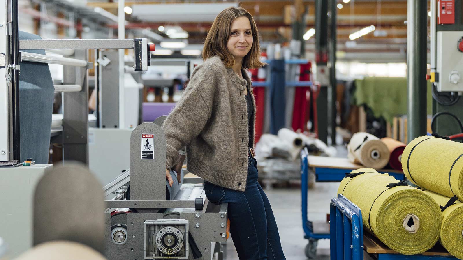 Im Atelier mit Noémie De Backer