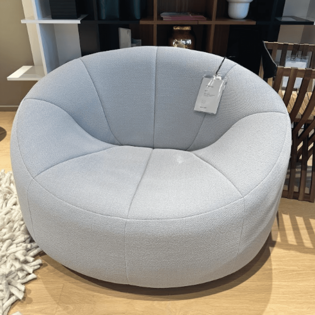 Ligne Roset Pumpkin ダークブラウン 円形オットマン ソファ ROSETPumpkin | ロゼパンプキン – ligne roset online shop